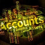 Accounts Words Showing Balancing The Books And Paying Taxes